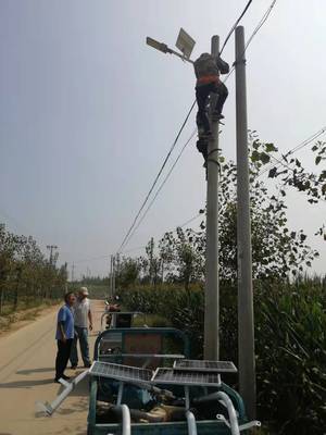 太陽(yáng)能路燈的安裝與調(diào)試、太陽(yáng)能路燈的安裝說(shuō)明